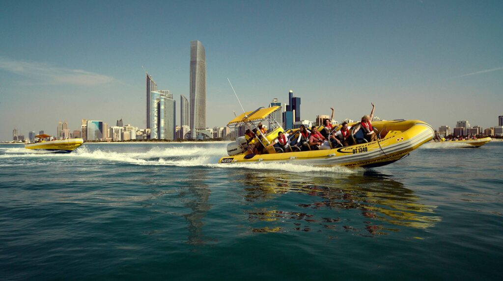 The Yellow Boat Ride In Dubai
